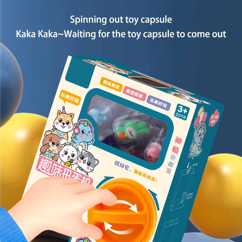 Random Capsule Egg Twisting Machine Toy