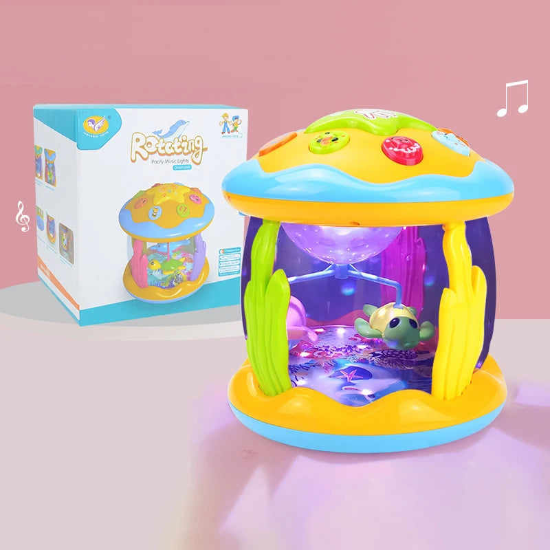 1-3 Years Babies Ocean Light Rotary Projector Musical Toy