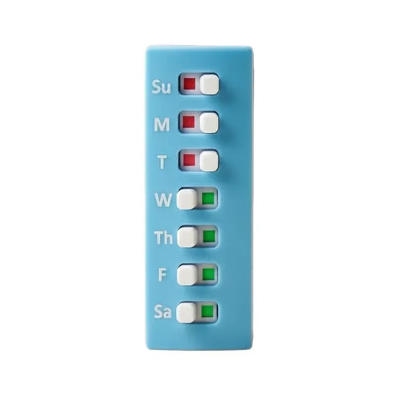 Weekly Pill Reminder Tracker