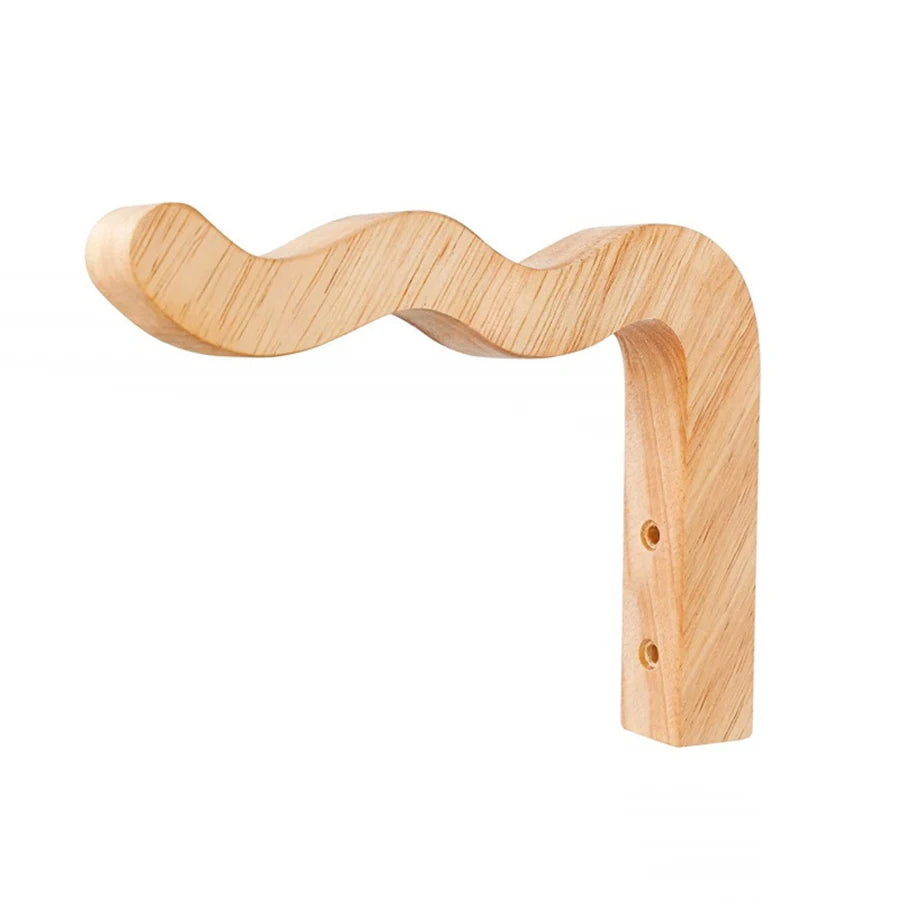 Natural Wooden Wall Plant Hanger
