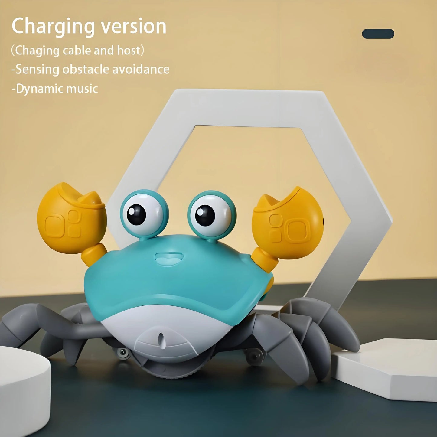 1Pc Escape Crab Crawling Electronic Pet With Music