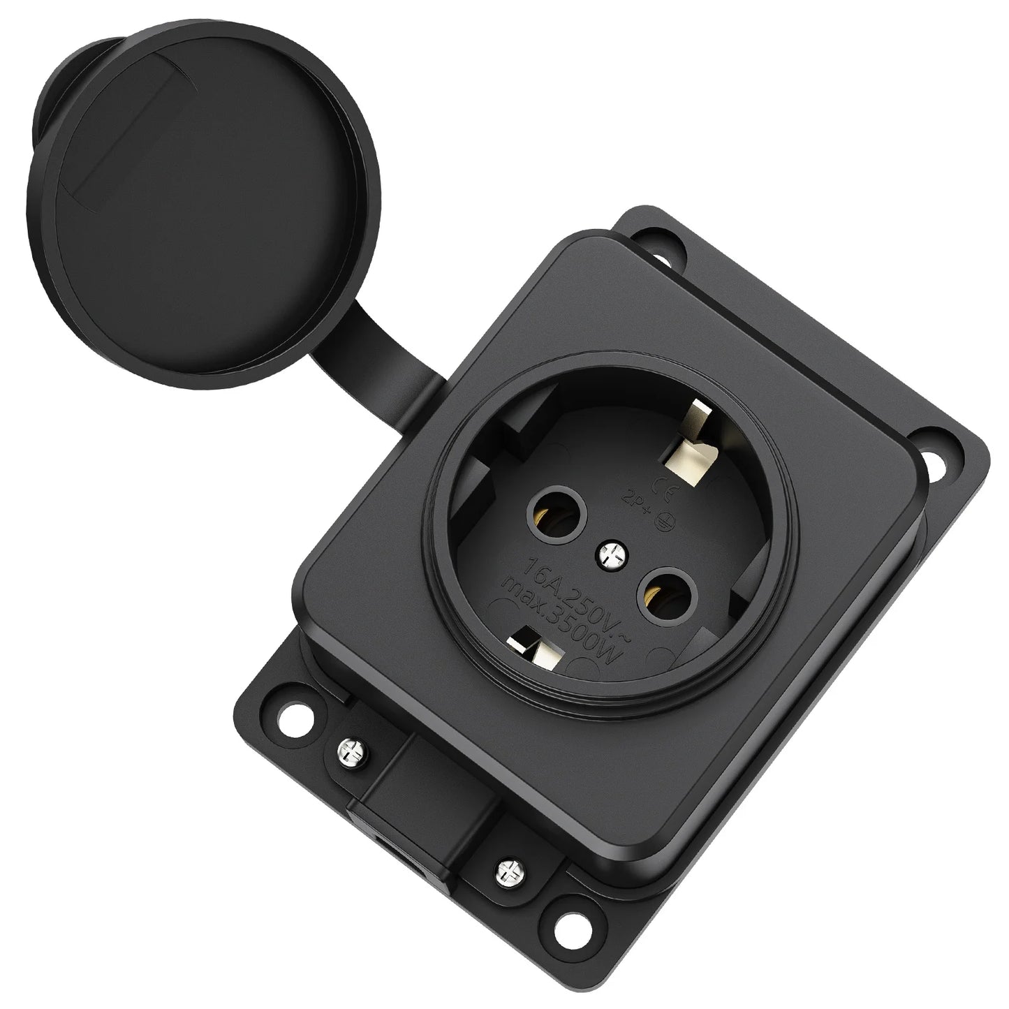 IP54 Waterproof Wall-Mounted Power Socket