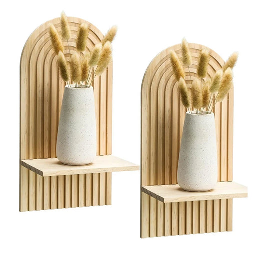 Bohemian Wall Mounted Decorative Shelves