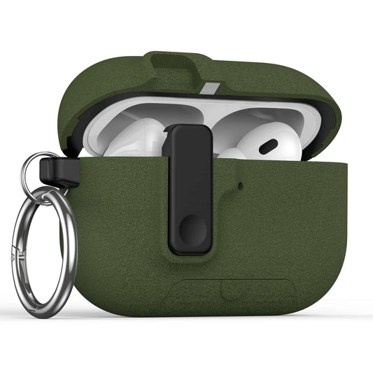 AirPods Pro 3 Protective Case with Secure Lock, Phone Stand & Lanyard