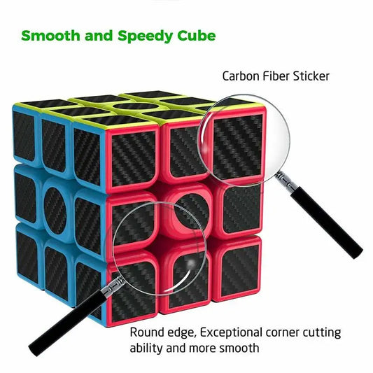 Magnetic 3×3 Speed Puzzle Cube