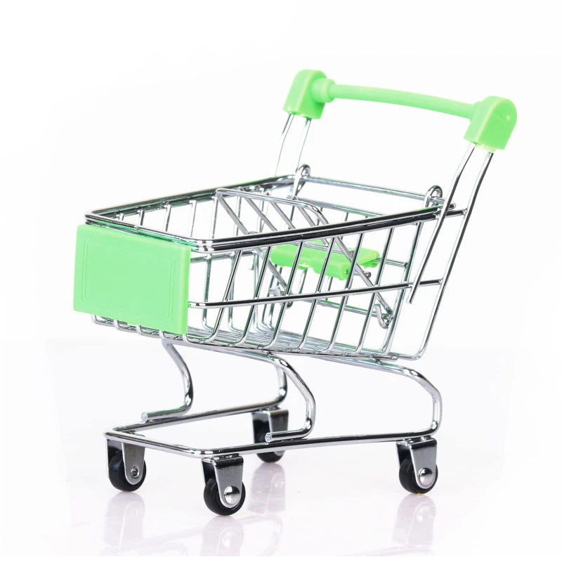 Mini Supermarket Shopping Trolley