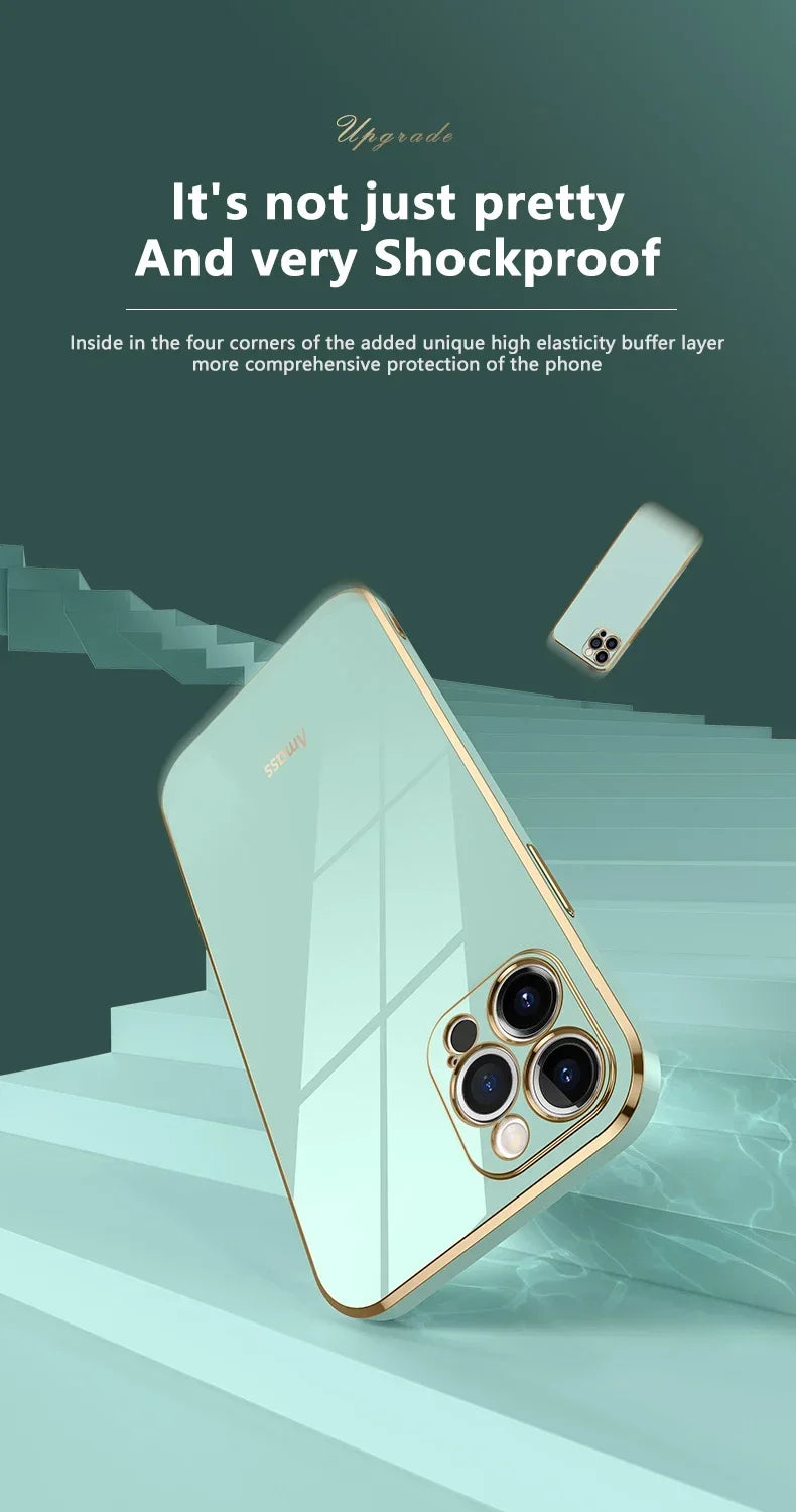 Solid Color Phone Case For iPhone