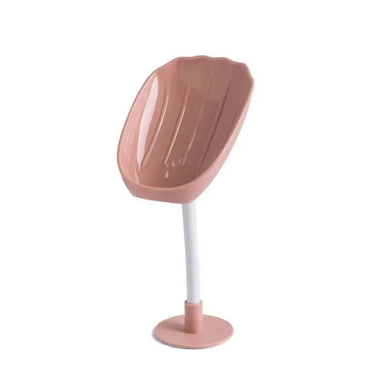 1Pc Upgraded Soap Box With Drainage Double Grid Soap Rack