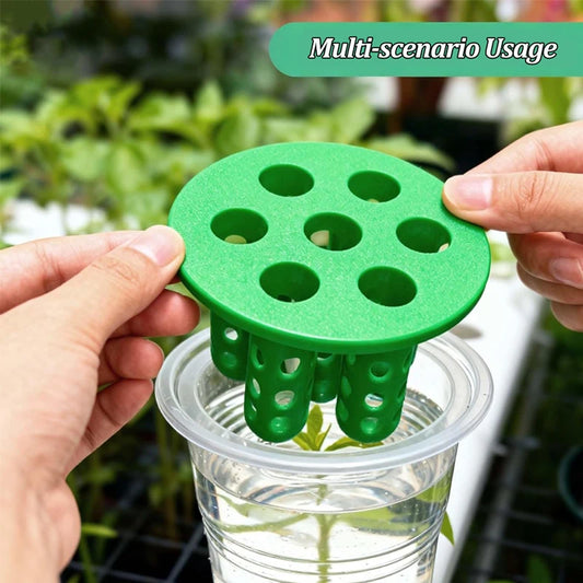 Hydroponic 7-Hole Seedling Starter Tray