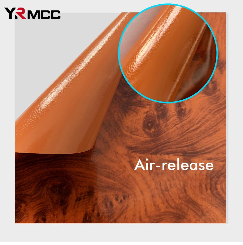 Wood Grain Film Wrap Vinyl Car Stickers