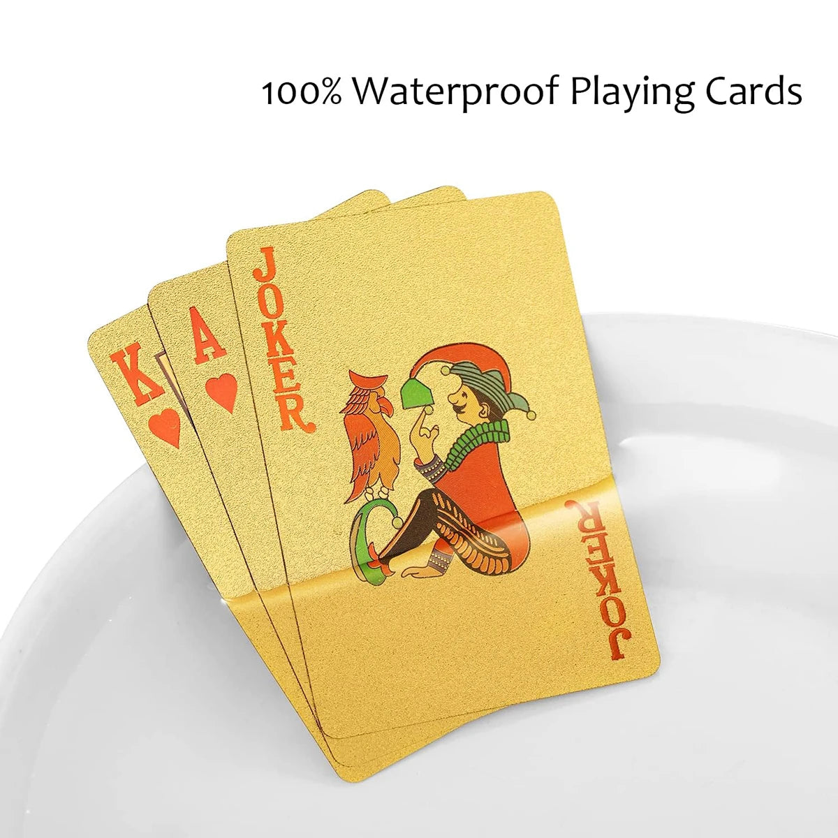 1Pc PVC Playing Cards