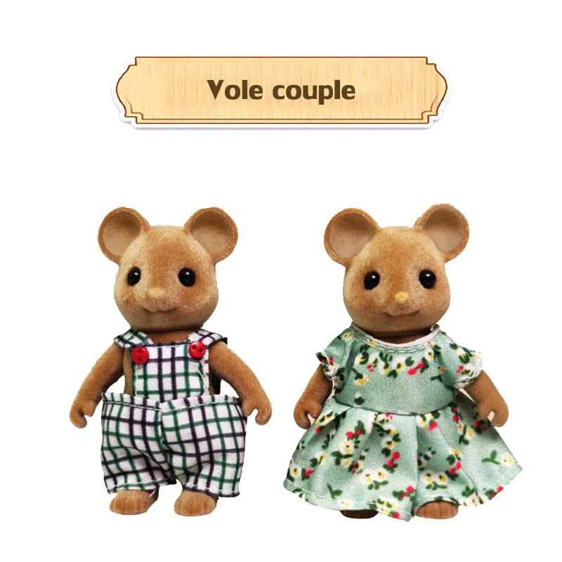 Dollhouse Miniature Furniture Toys Set