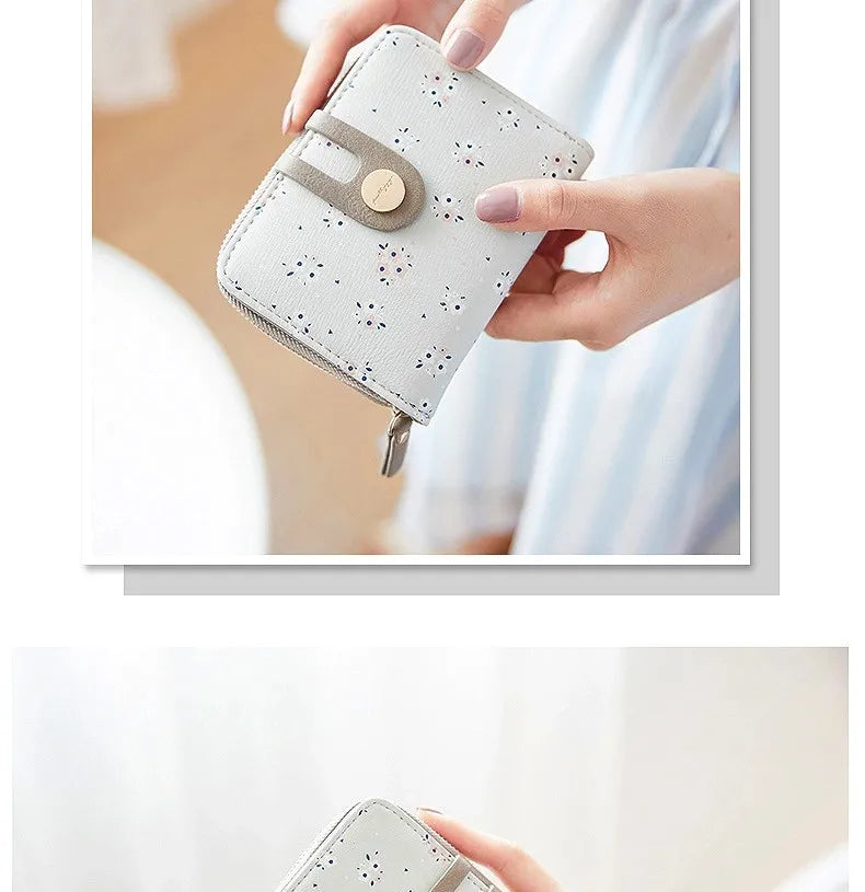 Japanese and Korean PU Printed Wallet