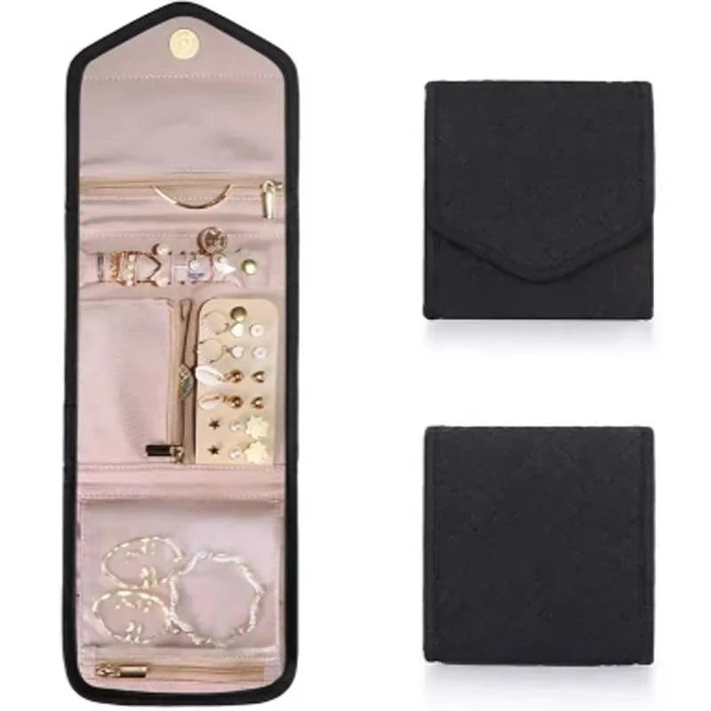 Foldable Jewellery Roll Folding Bag
