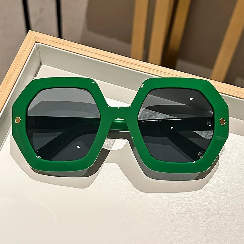 Retro Polygon Sunglasses