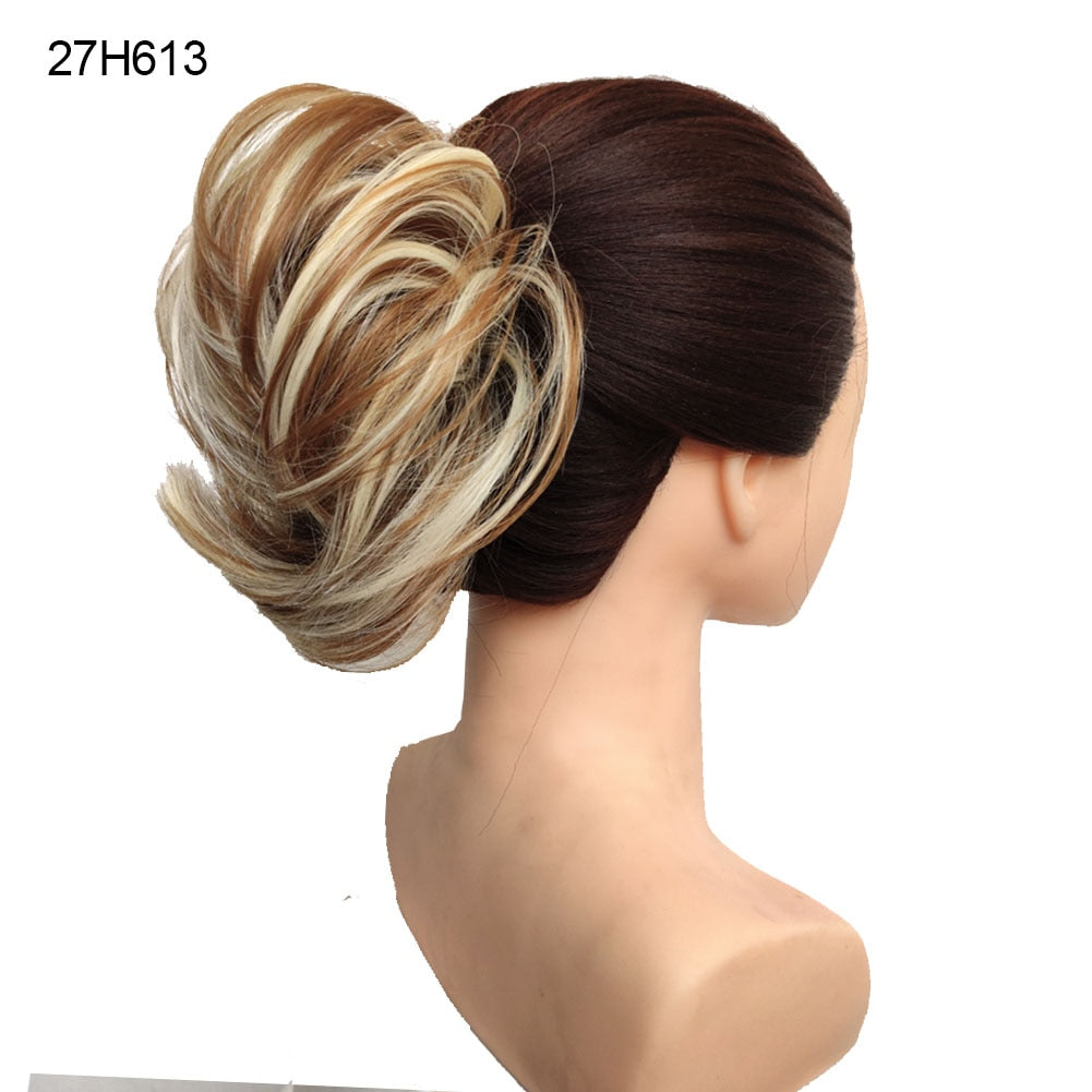 Jeedou Messy Bun Chignon Donut Hair Pad