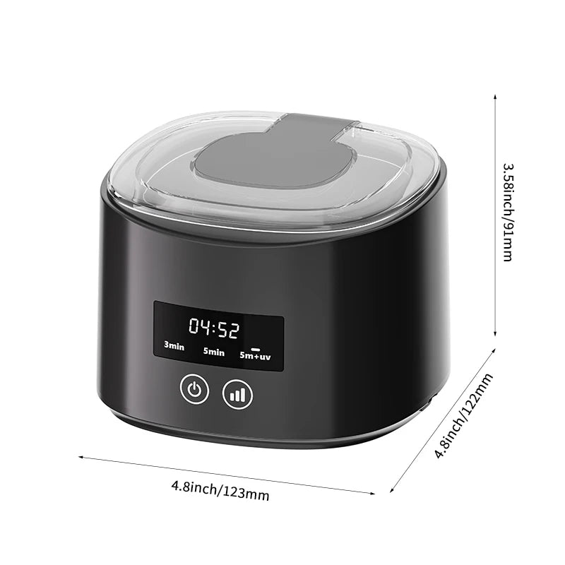 USB Ultrasonic Dental Appliance Cleaner for Braces, Dentures & Jewellery