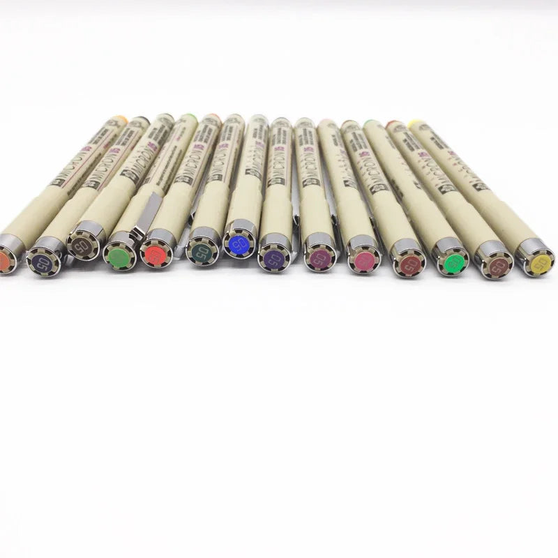 Set of 8/14colors SAKURA Pigma Micron Liner Pen 0.25mm 0.45mm