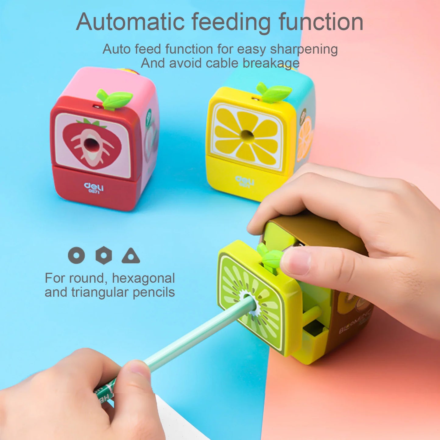 DELI Rotary Pencil Sharpener