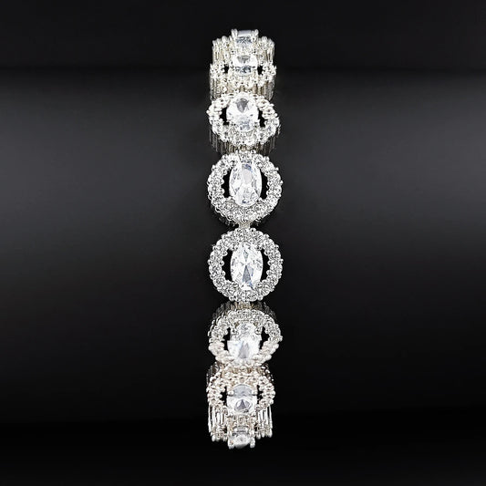 Princess Cubic Zirconia Bracelet