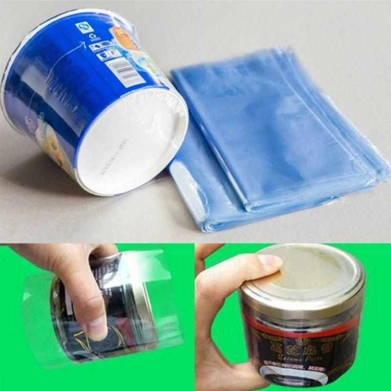 100Pcs Pvc Heat Shrink Film Bag