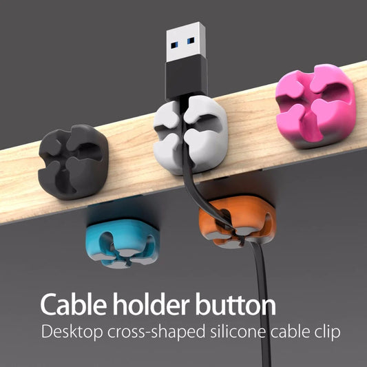 Silicone Cable Organizer Stand