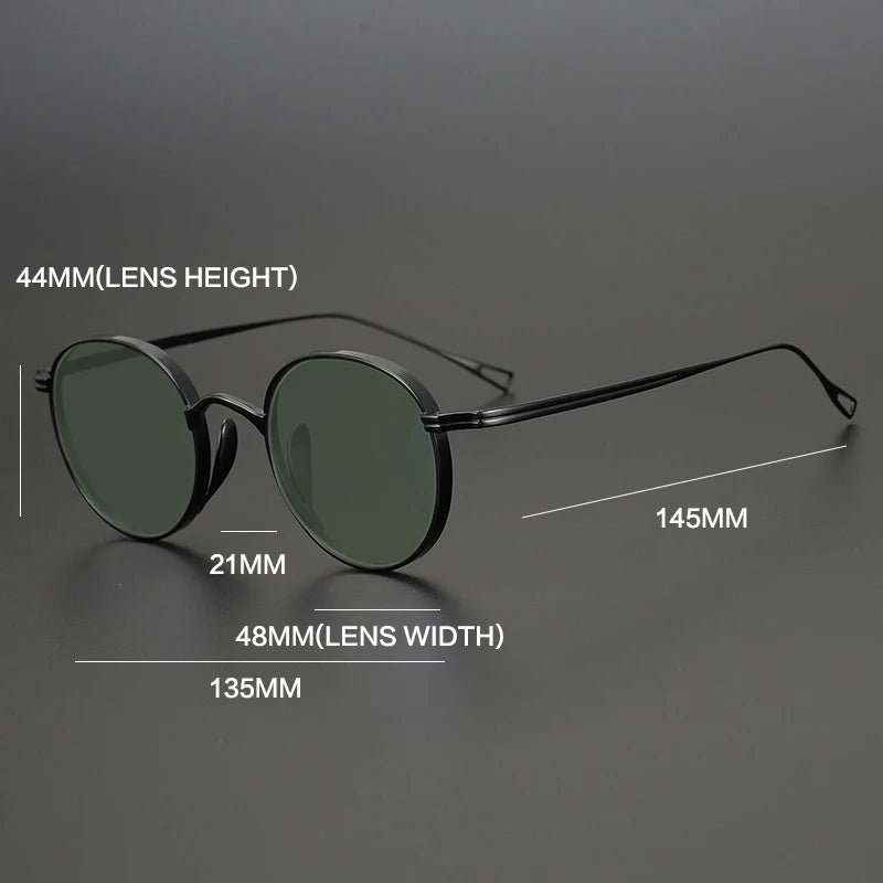 Pure Titanium Polarized Sunglasses