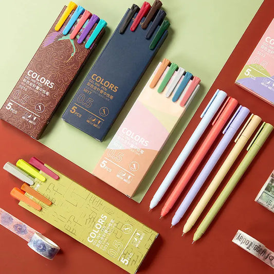 Retro Gel Pen Set