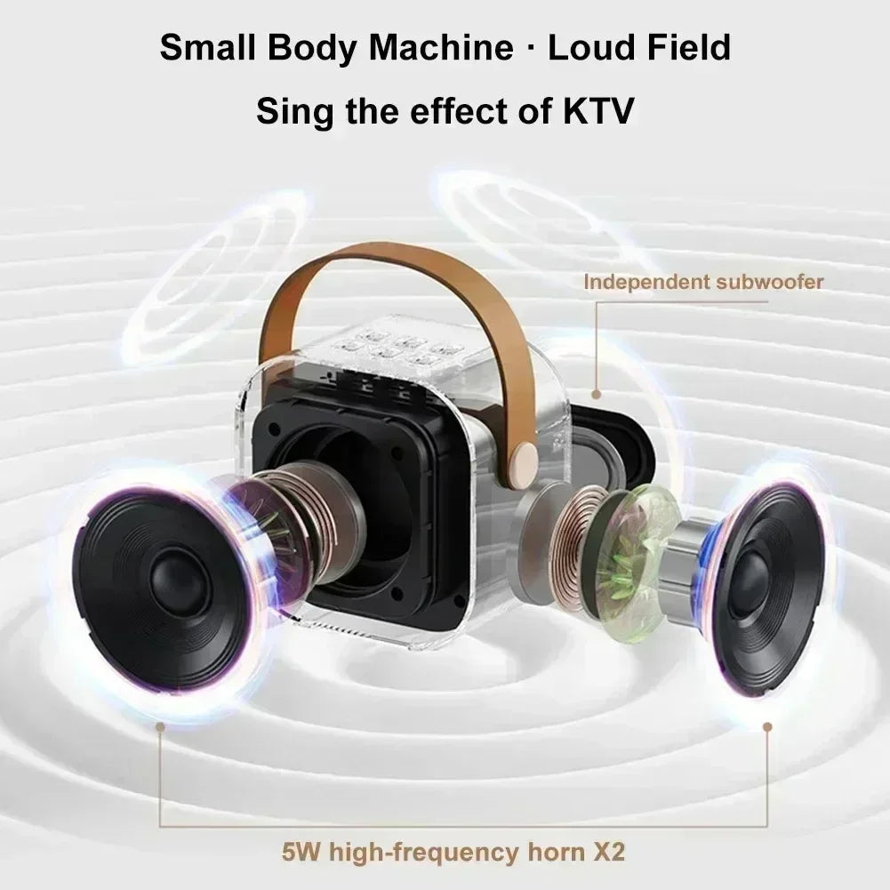 Bluetooth K12 Karaoke Machine Portable 5.3 PA Speaker System