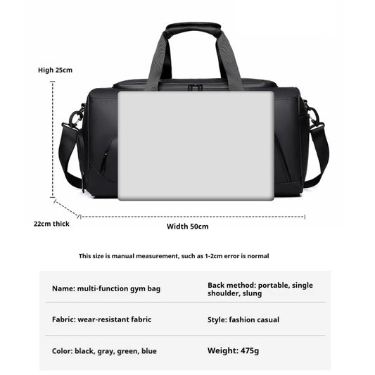 Large Capacity Sports Gym Duffel Bag