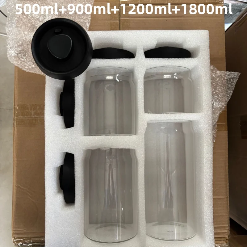 Vacuum Glass Coffee Bean Storage Jar