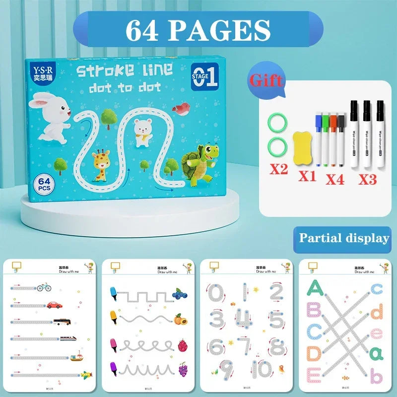 Reusable Magical Tracing Workbook