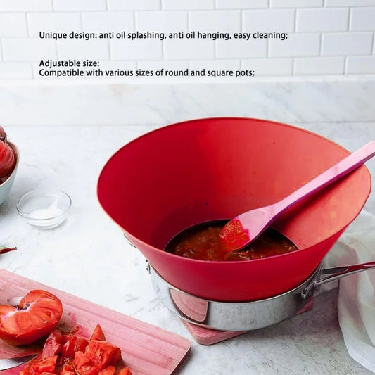 Silicone Splatter Guard Anti Oil Splash Protector