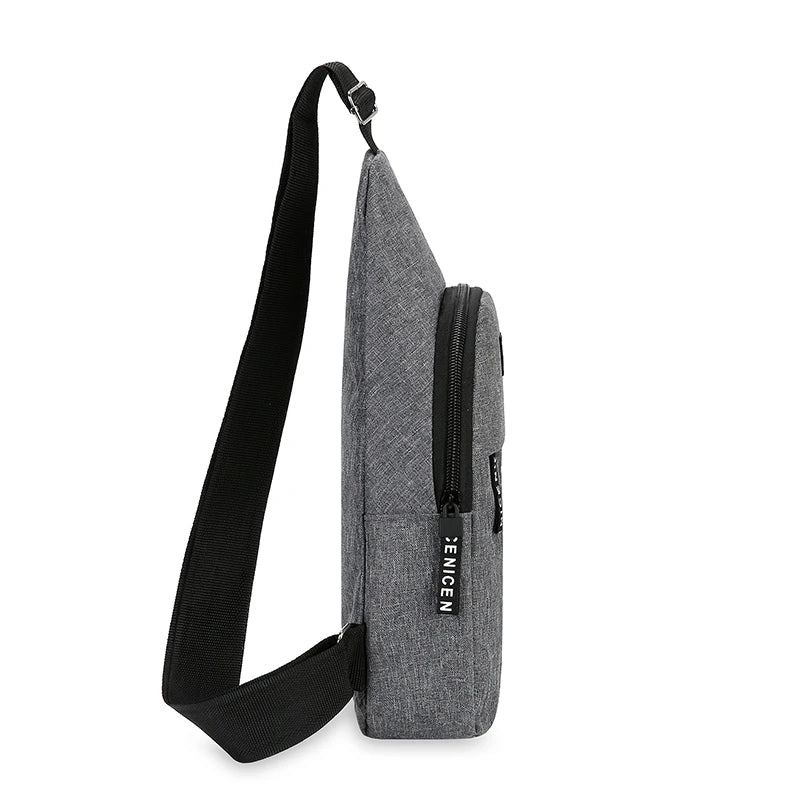 Men's One Shoulder Crossbody Chest Bag