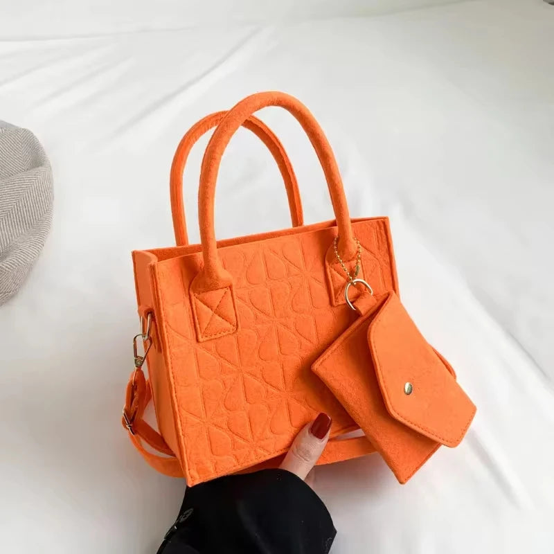 Shoulder Diagonal Two-Piece Bag