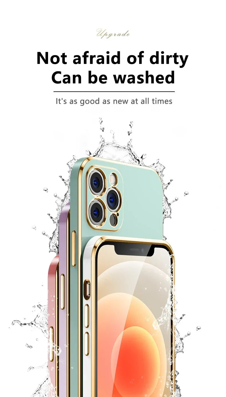 Solid Color Phone Case For iPhone
