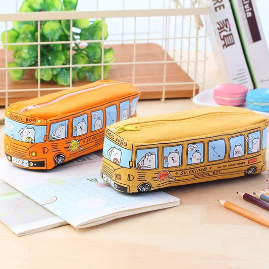 School Bus Pencil Case