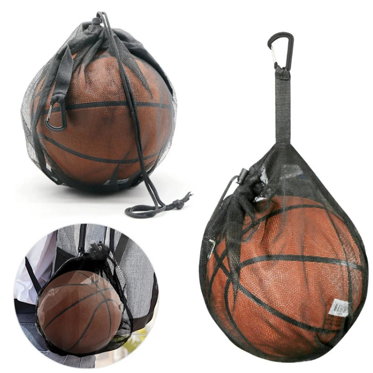 Portable Basketball Net Bag