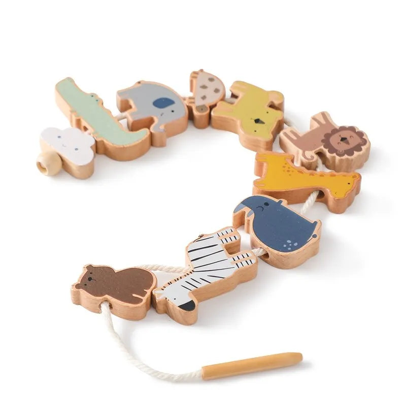 Baby Animal Threading Toy