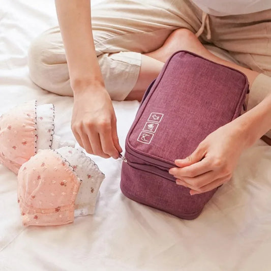 Travel Underwear & Clothing Storage Organizer Bag