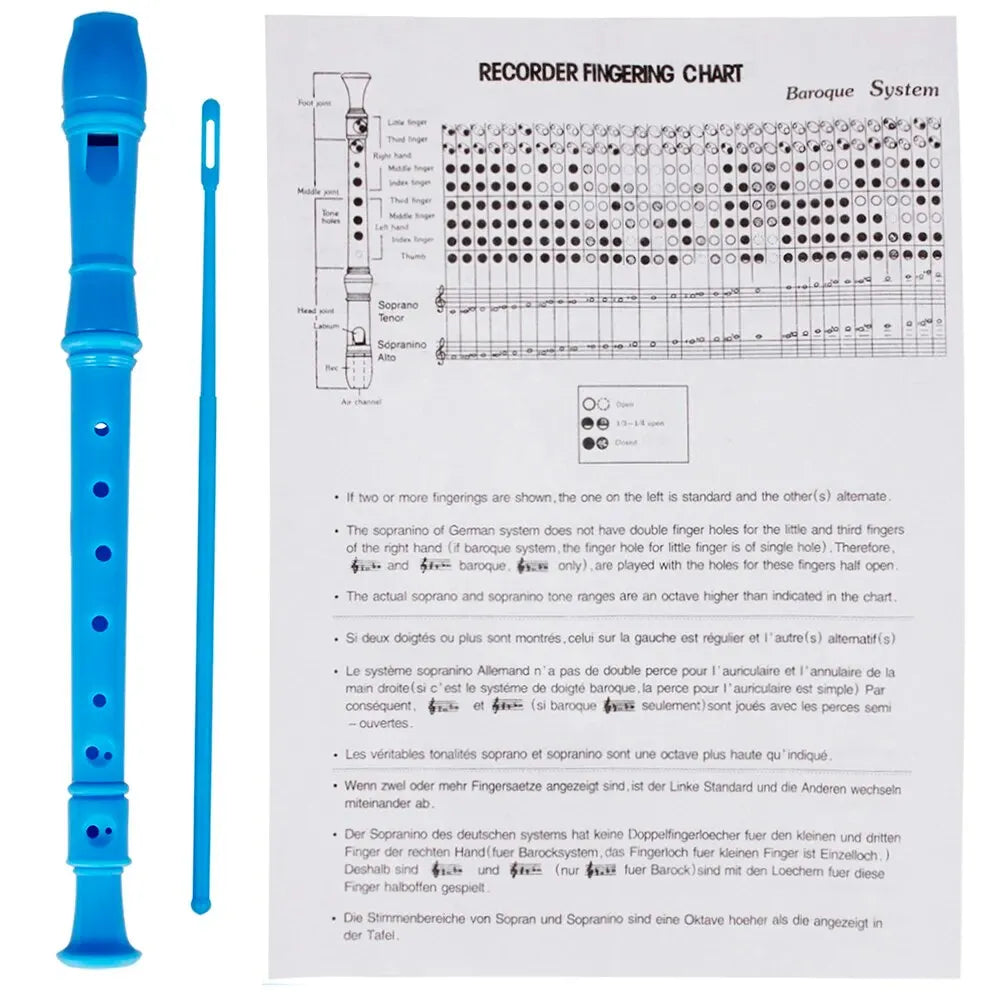 8 Hole Clarinet Long Flute