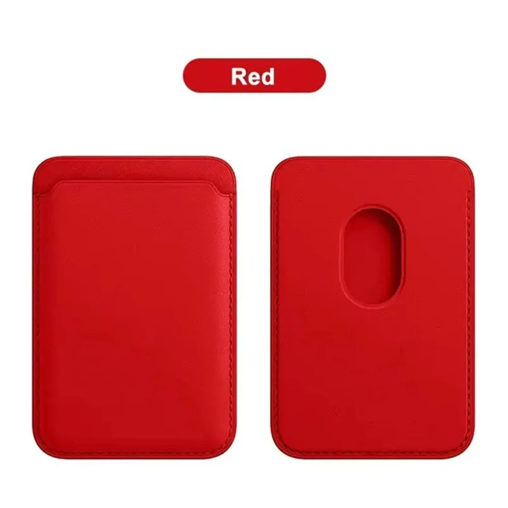 Magnetic Leather Wallet Case for iPhone