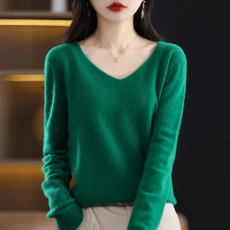 100% Pure Wool Cashmere Sweater