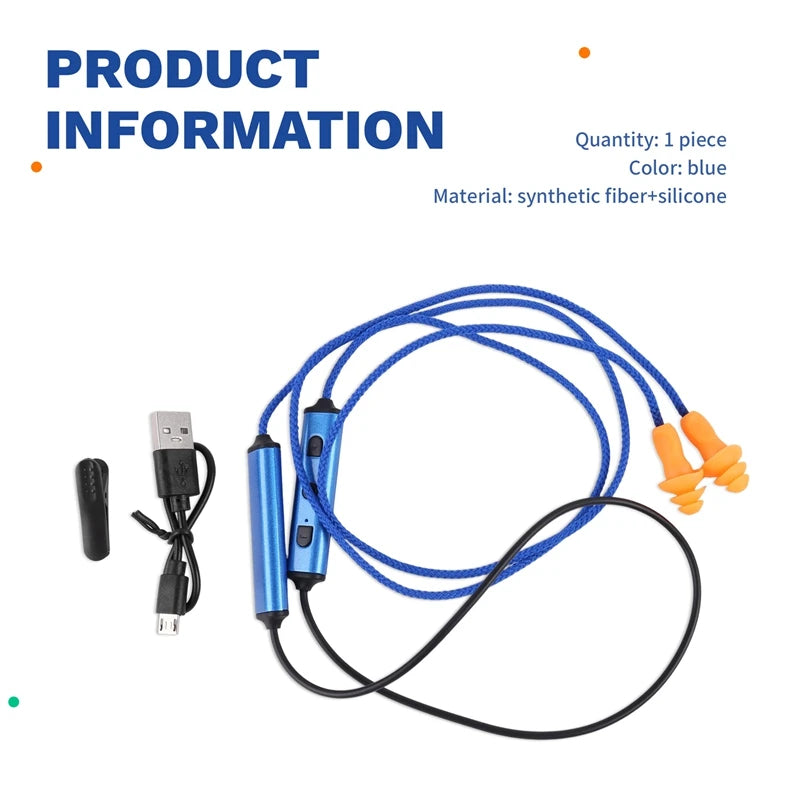 Noise-Reducing Bluetooth In-Ear Work Headset