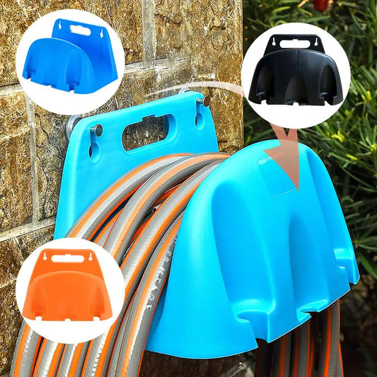 Wall-Mounted Garden Hose Holder