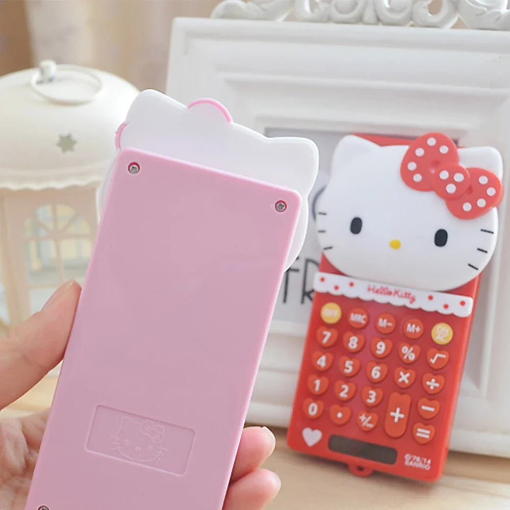 Kawaii Hello Kitty Cute Sanrio Portable Pocket Calculator