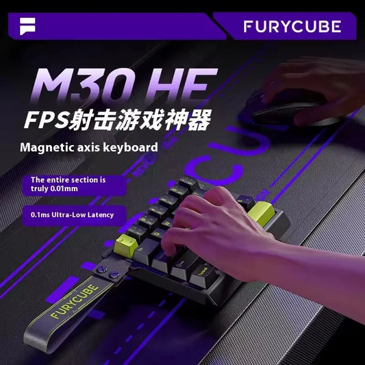 Magnetic Switch Single-Handed Mechanical Gaming Keyboard