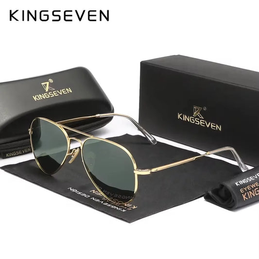 KINGSEVEN Pilot Alloy Men‘s Sunglasses