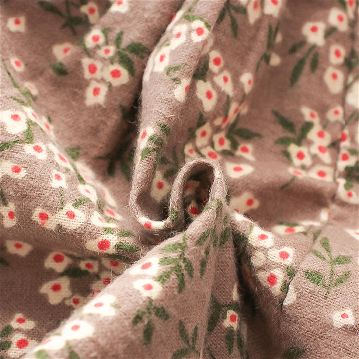 Girls' Dress Long Sleeve Forest Style