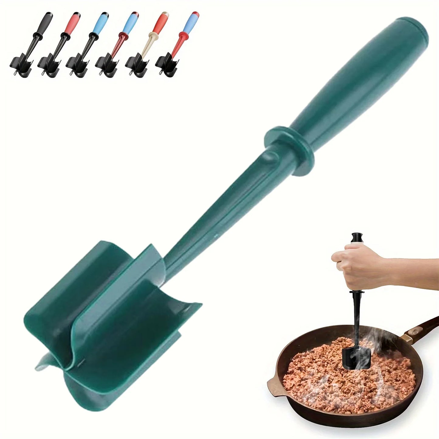 5-Blade Meat Chopper & Masher Tool